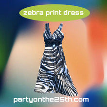 Load image into Gallery viewer, zebra print dress
