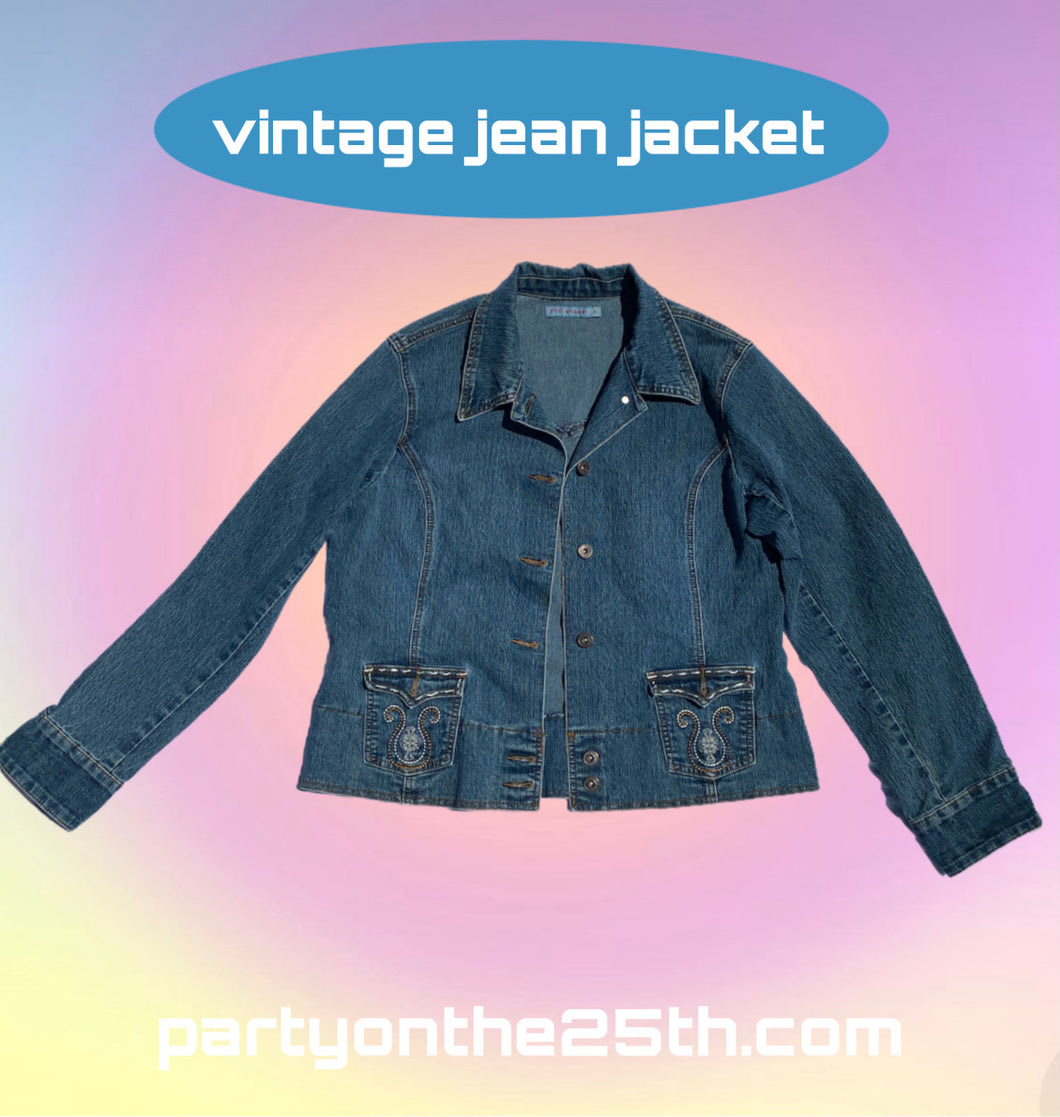 vintage jean jacket